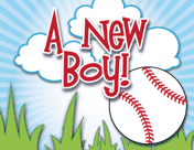 Baseball Birth Announcement